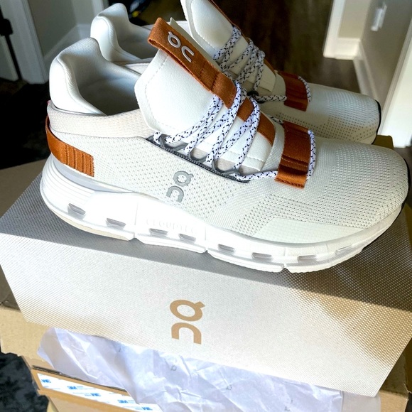 On Running Shoes - On Running Cloudnova White Pearl Women’s Show Size 7.0
